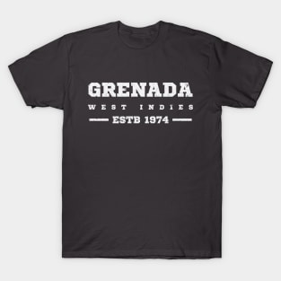 Grenada Estb 1974 West Indies T-Shirt